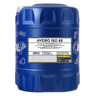 Mannol 2103 Hydro ISO 68 LONGLIFE 20L