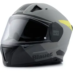 Blauer Naca NF01B Helm, grau-gelb, Größe M für Männer