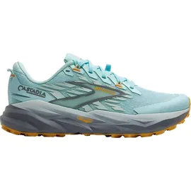 Brooks Cascadia 19 Damen Clearwater/Primer Grey/Apricot 40,5