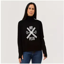 KRIMSON KLOVER Strickpullover Off-Piste Turtleneck in black | Gr.: XS
