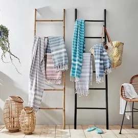 BUTLERS Surfside Hamamtuch 90 x 170 cm grün