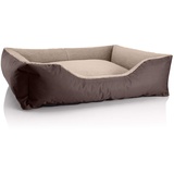 BedDog Hundebett TEDDY Hundesofa, waschbares Hundebett mit Rand Hundekissen