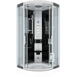 AcquaVapore Dampfdusche Duschtempel Sauna Dusche Duschkabine D46-23T3-EC 100x100