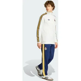 adidas Real Madrid Originals Halbreißverschluss-sweatshirt - White - M