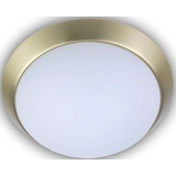 Niermann Standby Niermann E27 Deckenleuchte Opal matt Glas, Messing matt, 30cm, Germany