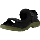 ECCO Yucatan Sport-Sandalen für Herren, Schwarz/Eichel, 13-13.5