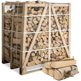 HEIZFUXX® 1 RM Birkenholz 25cm | Premium Kaminholz trocken & ofenfertig