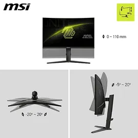 MSI MAG 275CQRFDE 27" schwarz
