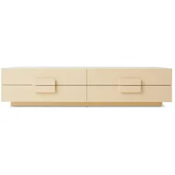 HKliving - Spacious Lowboard, B 160 x H 36 cm, Sungkai creme