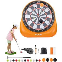 Vevor Aufblasbares Fußball-Dartboard mit 4 Kickbällen & 12 Tennispumpe