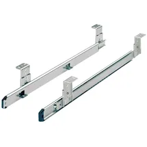 Hettich Kugel-Tastaturauszug 400 mm, Stahl chromatiert