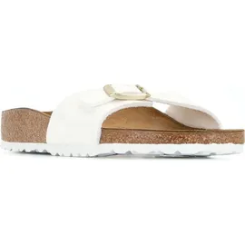 Birkenstock Madrid Birko-Flor Lack schmal patent white 41