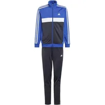 adidas Essentials 3-Streifen Tiberio Trainingsanzug Semi Lucid Blue / White / Legend Ink / White 176