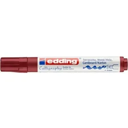 Kalligrafiemarker, 1-5mm, karmesin