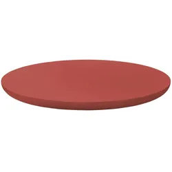 SCHÖNER WOHNEN Kollektion Tablett  Henri , rot , Holz , Maße (cm): H: 3  Ø: 40