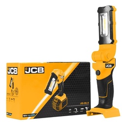 JCB Akku LED Inspektionslampe 18V 220 Lumen Akku Lampe Leuchte Solo im Karton