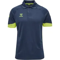 Hummel LEAD Funktions-Poloshirt Kinder dark denim 164