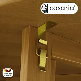 CASARIA Bistrotisch Ø 80 x 110 cm Braun