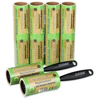 Schramm Schramm® 10 Stück Fusselrollen 2 Abroller inkl. 10