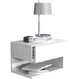 VCM Nachtschrank Usal 45 x 32 x 30 cm Weiß
