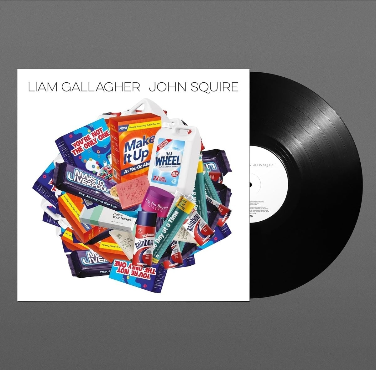Liam Gallagher&John Squire - Liam Gallagher & Squire John. (LP)