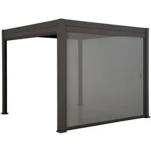 LECO Rollo zur Lamellenpergola Deluxe 400 x 236 cm anthrazit