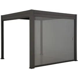 LECO Rollo zur Lamellenpergola Deluxe 400 x 236 cm anthrazit