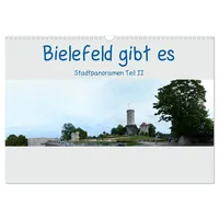 Calvendo Bielefeld gibt es! Stadtpanoramen Teil 2 (Wandkalender 2026