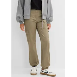 bonprix Cargohose modern grün 42