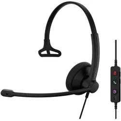 Epos IMPACT 100, Mono-Headset, Kabelgebunden, USB-C+A Super-Wideband-Technologie, Teams zertifiziert