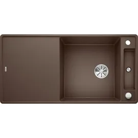 Blanco Axia III XL 6 S-F cafe + Excenterbetätigung + InFino + Holzschneidbrett