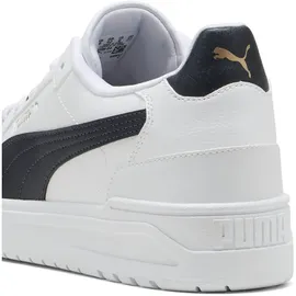 Puma Shuffle Downtown Herren Weite M Weiß/Marineblau/Gold 40