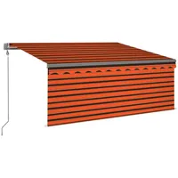 VidaXL Markise 3 x 2,5 m orange, braun