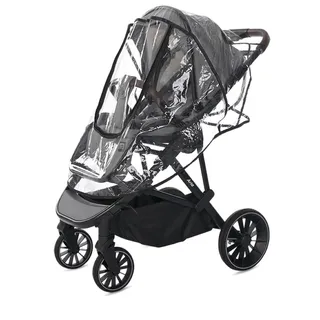 Lorelli Kinderwagen Regenschutz für Kinderwagen oder Buggy universal Regenhaube