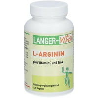 Langer Vital L-Arginin plus Vitamin C und Zink Kapseln 120 St.
