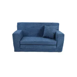 FORTISLINE Kindersofa Fortisline 83 x 47 x 43 cm Textil blau
