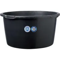 FP - Mörtelkübel 90L schwarz rund, L-Skala