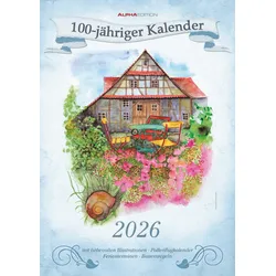 100-jähriger Kalender - Kalender 2026