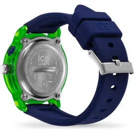 ICE-Watch Ice find Dino 36 mm Silikongehäuse Grün Silikonarmband Blau S
