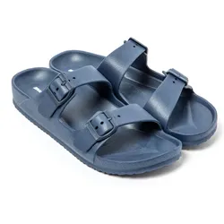 Sandalen Unisex Brasileras Dunkelblau Schwarz Gummisohle 38