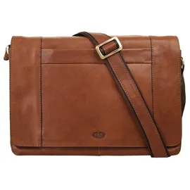 Piké Messenger Bag echt Leder, braun