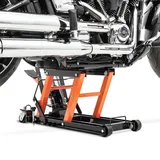 Motorrad Hebebühne ConStands Midlift L Motorradheber passend für Chopper bis 680kg in orange DPL22