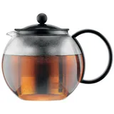 Bodum Assam Teebereiter mit Edelstahlfilter 1.0 l Schwarz