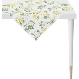 APELT Mitteldecke APELT "6527 SUMMERTIME, Sommerdeko, Sommer", gelb, B:100cm L:100cm, Baumwolle, Polyester, Tischdecken, Mitteldecke, Digitaldruck