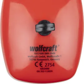 WOLFCRAFT Kapselgehörschutz 29 dB EN 352-1:2020 1St.