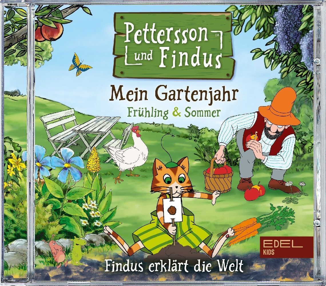 Pettersson Und Findus - Findus Erklärt Die Welt: Mein Gartenjahr  Frühling & Sommer 1 Audio-Cd - Pettersson Und Findus (Hörbuch)