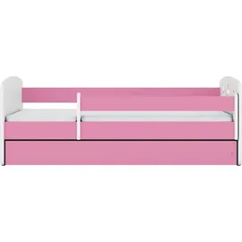 raumhirsch furniture Kinderbett Raumhirsch 80 x 180 cm Holzwerkstoff rosa