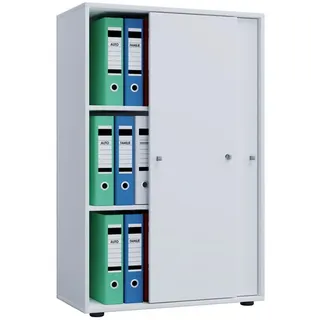 VCM Büroschrank Lona 913948 weiß 2 Fachböden 70,0 x 37,0 x 110,0 cm