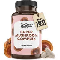 Yes Vegan! Yes Vegan® Super Mushroom Complex Pilz Komplex - Kapseln