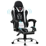 colamy Gaming-Stuhl Weiß PC